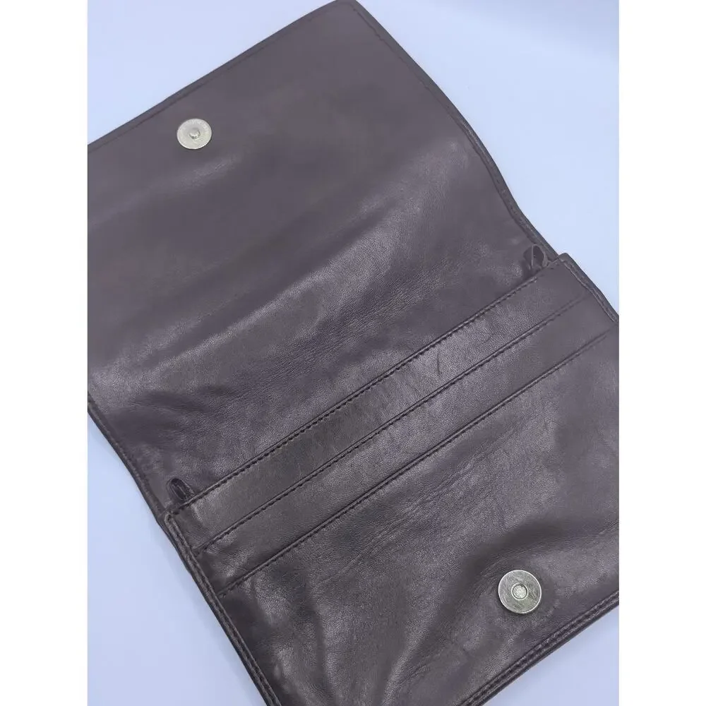 Authentic Bottega Veneta intrecciato 2-Way Bag – Dark Brown